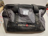 Front of Porter-Cable carry bag