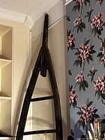 Full view of upper section showing tapered design