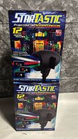 Front view of two StarTastic projector boxes