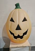 Front view of TPI pumpkin blow mold