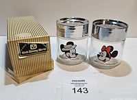 Pair of shakers with box