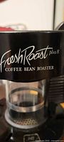 Fresh Roast Plus 8 branding on lid and glass chamber