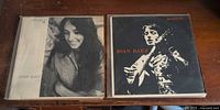 Front covers of both Joan Baez LPs