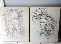 Both portraits side by side showing overall design and scale