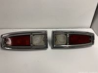 Both tail light assemblies front view