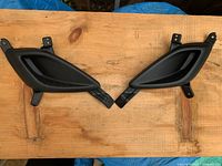 both fog light covers front view