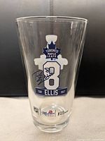 Front showing Ron Ellis #8 Toronto Maple Leafs graphics and Molson logo