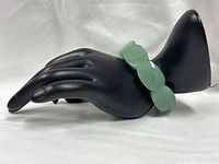 Bracelet on display hand showing overall appearance