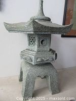 Full view of pagoda lantern front
