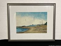 Framed painting full view