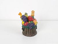 Full view of fruit basket holder