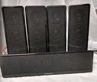 Front view of all five speakers