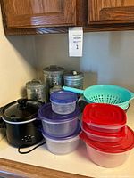 Group shot of all items on counter