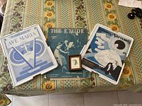 Overview of all four items on table