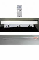 Both shelves overview on neutral background