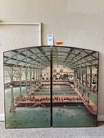 Full view of both panels forming the diptych