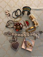 Overview of entire assortment laid out