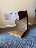 Full view of Structube night stand showing cantilever design