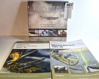 Front covers of all three books