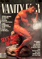 Cover of November 1993 Vanity Fair with Sylvester Stallone