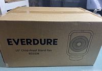 Sealed carton displaying Everdure branding and model ED10JB details