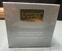 Front of sealed L’Core Paris Crystalline Express Lifting Diamond Cream box