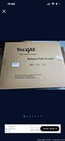 Closed retail box showing Yes4All Balance Pad-XLarge labeling