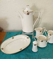 full set of six Noritake serving pieces
