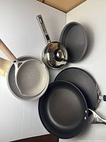 Group shot showing all cookware pieces