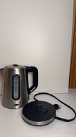 Kettle with power base and cord displayed