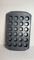 Front view of Wilton 24-cup mini muffin pan
