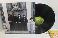 Front sleeve and record partially slid out