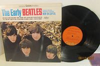 Front sleeve and record showing label