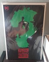 Front view of the bagged and boarded Batman One Bad Day: The Riddler #1 Fan Expo variant comic