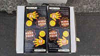 Two inner cartons of Heat Pack 12-hour disposable body warmers inside outer box