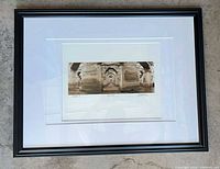 Full view of framed photograph