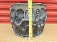 Full view with tape for height measurement