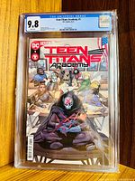 Front view of CGC slab showing 9.8 grade and full cover