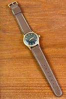 Full view of wristwatch with strap extended