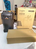 Filter with box and inner packaging