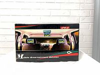 Front of retail box showing product imagery and JVJ branding