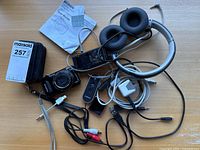 All items laid out together