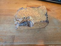 Top and side view of birdseye maple trinket box showing burl texture