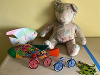 All items together on tabletop