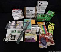 All items in lot displayed together