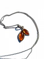 Full view of necklace and pendant