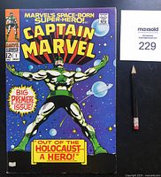 Front cover showing title, character pose, price box