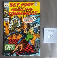 Front cover showing title, issue number, date and price