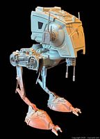 Front quarter view of Imperial Scout Walker