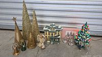 Group shot of all Christmas decor items